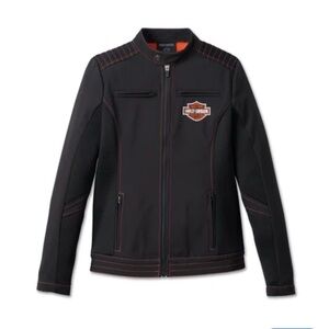 Harley Davidson Mesh Riding Jacket Womens plus 1x logo winter fall new